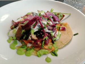 Crepe at Black Sheep Raw • Vegan Lab & Bistrot in Trento