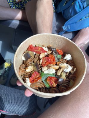 Lentil pasta  at Black Sheep Raw • Vegan Lab & Bistrot in Trento