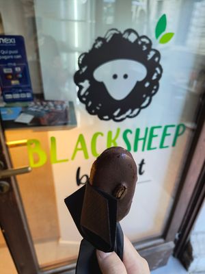 Mini magnum at Black Sheep Raw • Vegan Lab & Bistrot in Trento