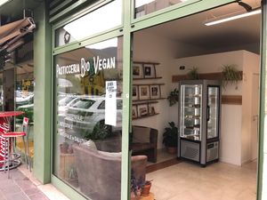 The front of Black Sheep at Black Sheep Raw • Vegan Lab & Bistrot in Trento
