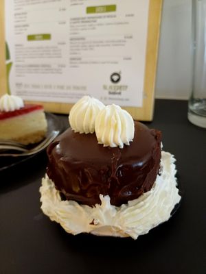 Sacher at Black Sheep Raw • Vegan Lab & Bistrot in Trento