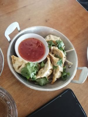 Gyozas at Eat Me in Scarborough