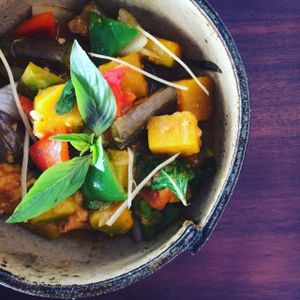 Jungle curry at Pi Vegetarian Bistro in Ho Chi Minh City