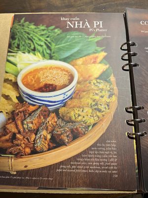 Menú  at Pi Vegetarian Bistro in Ho Chi Minh City