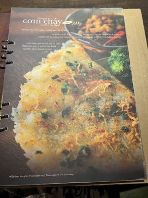 Menú  at Pi Vegetarian Bistro in Ho Chi Minh City