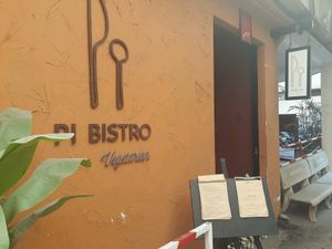 Entrance  at Pi Vegetarian Bistro in Ho Chi Minh City