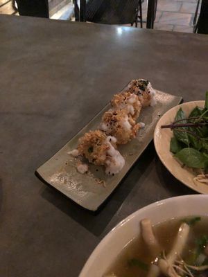 Rice & coconut balls  at Pi Vegetarian Bistro in Ho Chi Minh City