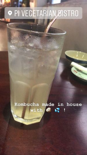 Kombucha at Pi Vegetarian Bistro in Ho Chi Minh City