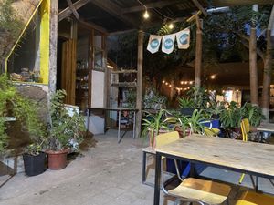 Garden Seating  at Viveg in Santiago