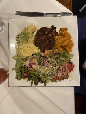 l'assiette végétale at La Salamandre in Etretat