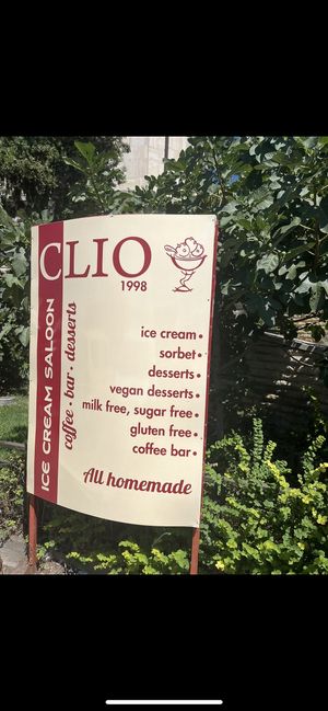   at Ice Cream Saloon Clio in Nessebar