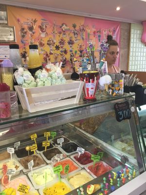 Very friendly service 💖 at Ice Cream Saloon Clio in Nessebar