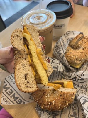 vegan sunrise   at Pavement Coffeehouse - Fenway in Boston