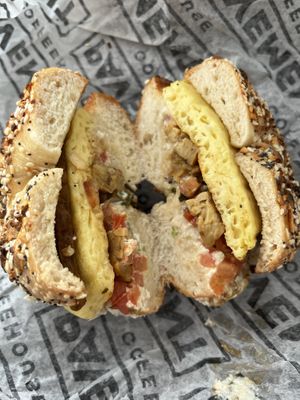 Vegan Tequila Sunrise  at Pavement Coffeehouse - Fenway in Boston