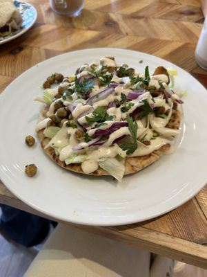   at Qupi Cafe and Bistro in Edinburgh