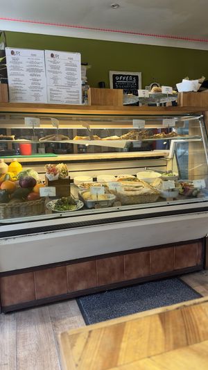   at Qupi Cafe and Bistro in Edinburgh