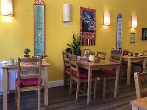 a little slice of Lhasa  at Himalaya Cafe in Edinburgh