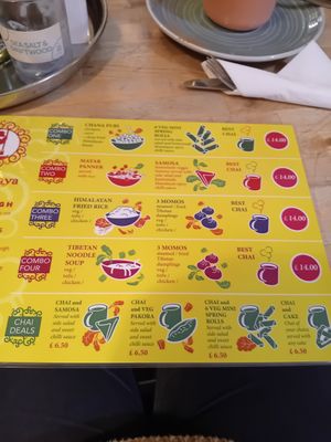 Special combos at Himalaya Cafe in Edinburgh