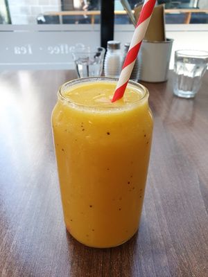 Smoothie at The Flame Tree Cafe in Dundee
