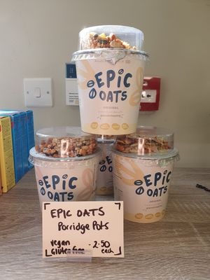 Porridge without milk powder! at The Flame Tree Cafe in Dundee