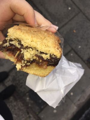 Date crumble.  at The Flame Tree Cafe in Dundee