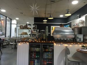 Inside  at The Flame Tree Cafe in Dundee