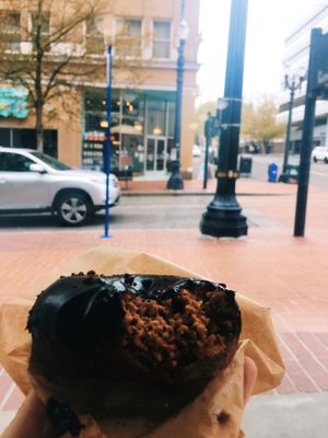 Mexican hot chocolate at Blue Star Donuts - Downtown in Portland