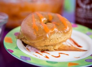 peanut butter Sriracha at Nana's Donuts in Charleston