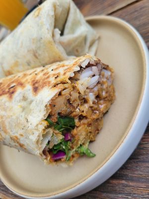 Burrito (can't remember which type!) at Veguisima in Mexico City