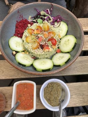 Bowl natural  at Veguisima in Mexico City