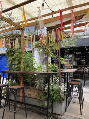 Full of greens 😍  at Veguisima in Mexico City