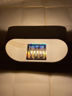 Even the washroom is full of love   at Veguisima in Mexico City