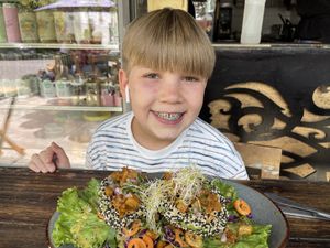 Avocado Relleno   at Veguisima in Mexico City