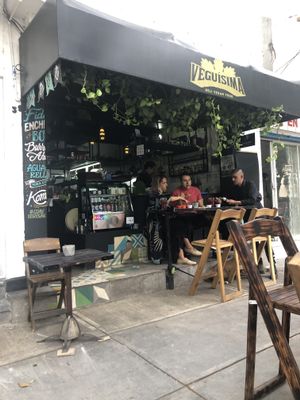 Cute location at Veguisima in Mexico City