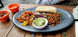 Tortillas vegan, sabores y tamaño perfecto 😌 at Veguisima in Mexico City