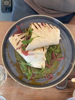 Vegan burrito (special)  at Bohemia in St Neots