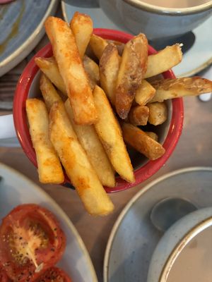 Vegan funky fries (special)  at Bohemia in St Neots