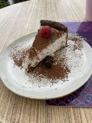 Vegan cake  at Slodki Wentzl in Krakow