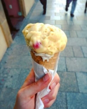 coconut and mango  at Slodki Wentzl in Krakow