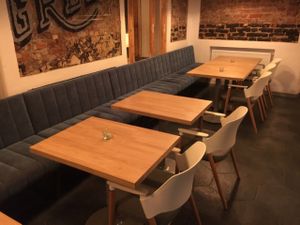 inside  at Veganic in Krakow