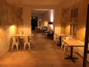 inside  at Veganic in Krakow