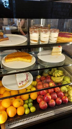 Desserts at Veganic in Krakow