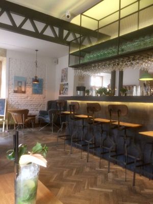 Nice atmosphere at Veganic in Krakow