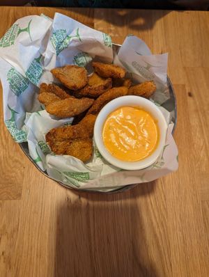 Yummy, I could eat a bucket of these at Veganic in Krakow