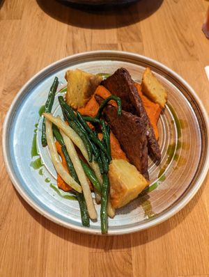 Perhaps because of the look of it I was initially slightly worried but as soon as I started eating I really enjoyed it at Veganic in Krakow