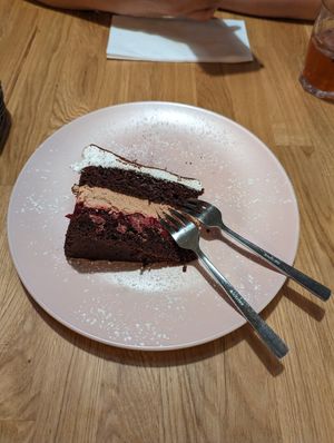 Finished it in a jiffy at Veganic in Krakow