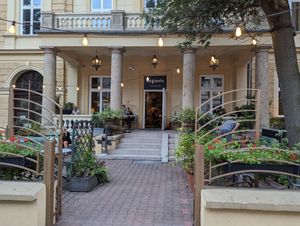 Nice both outside and inside at Veganic in Krakow