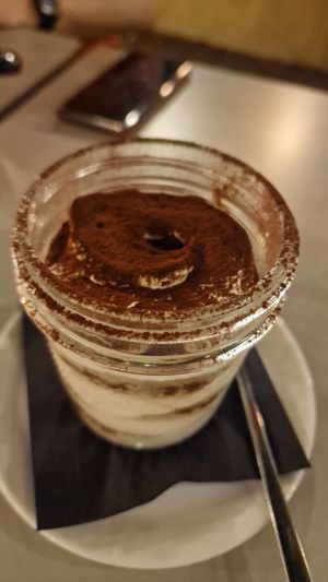 Tiramisu at Veganic in Krakow