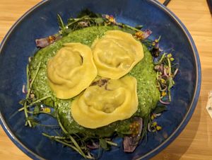 Pasta - yum at Veganic in Krakow