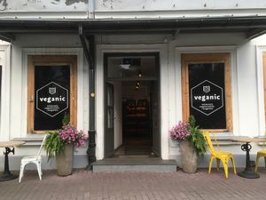 entrance 1 at Veganic in Krakow